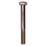 1/2"-13x4" Hex Head Grade 8 Cap Screw Alloy, Yellow Zinc Dichromate