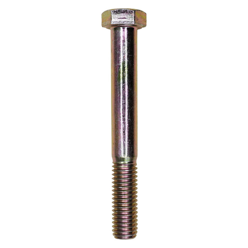 1/2"-13x4" Hex Head Grade 8 Cap Screw Alloy, Yellow Zinc Dichromate