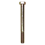 1/2"-13x5" Hex Head Grade 8 Cap Screw Alloy, Yellow Zinc Dichromate