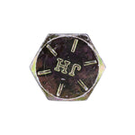 1/2"-13x5" Hex Head Grade 8 Cap Screw Alloy, Yellow Zinc Dichromate