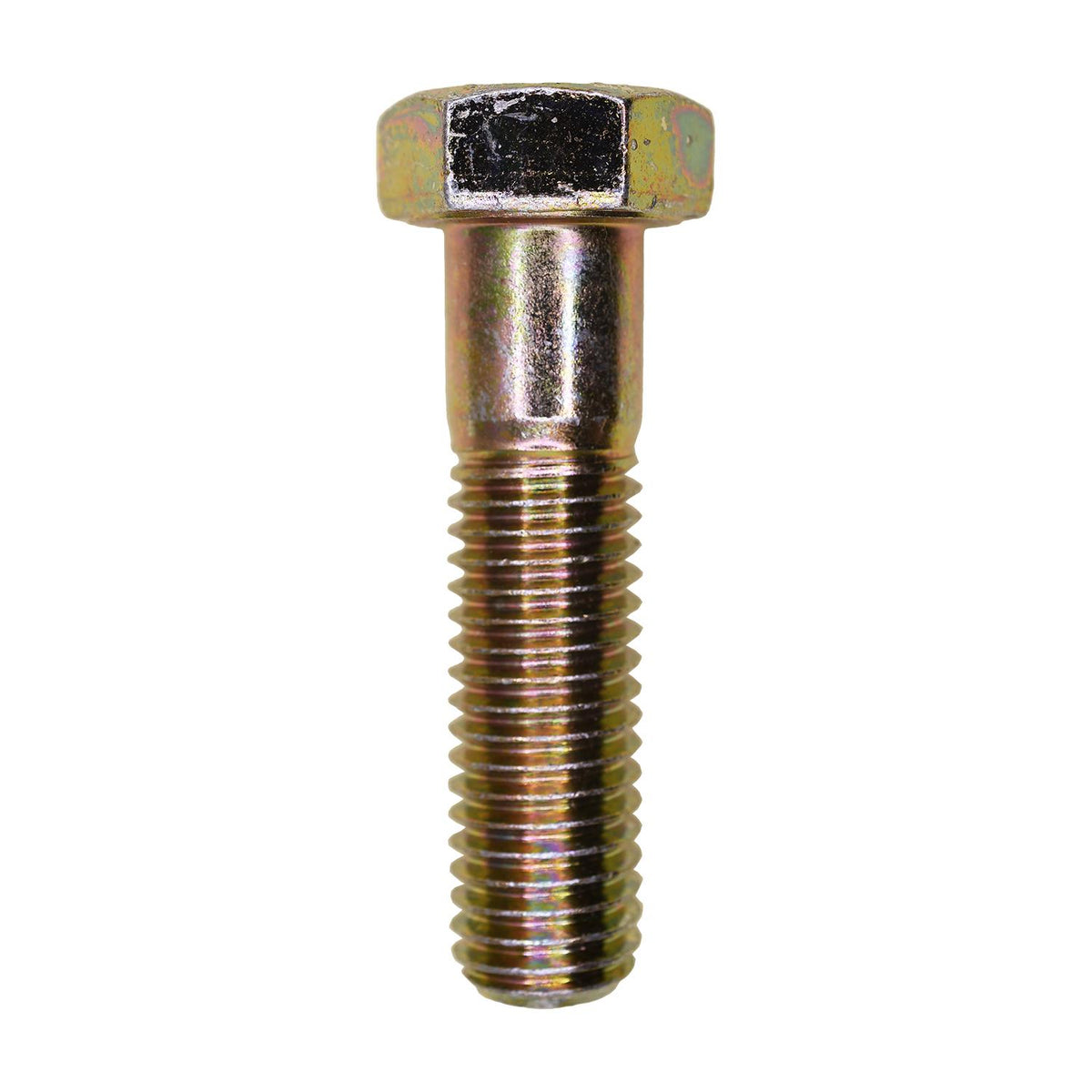 5/8"-11x3" Hex Head Grade 8 Cap Screw Alloy, Yellow Zinc Dichromate