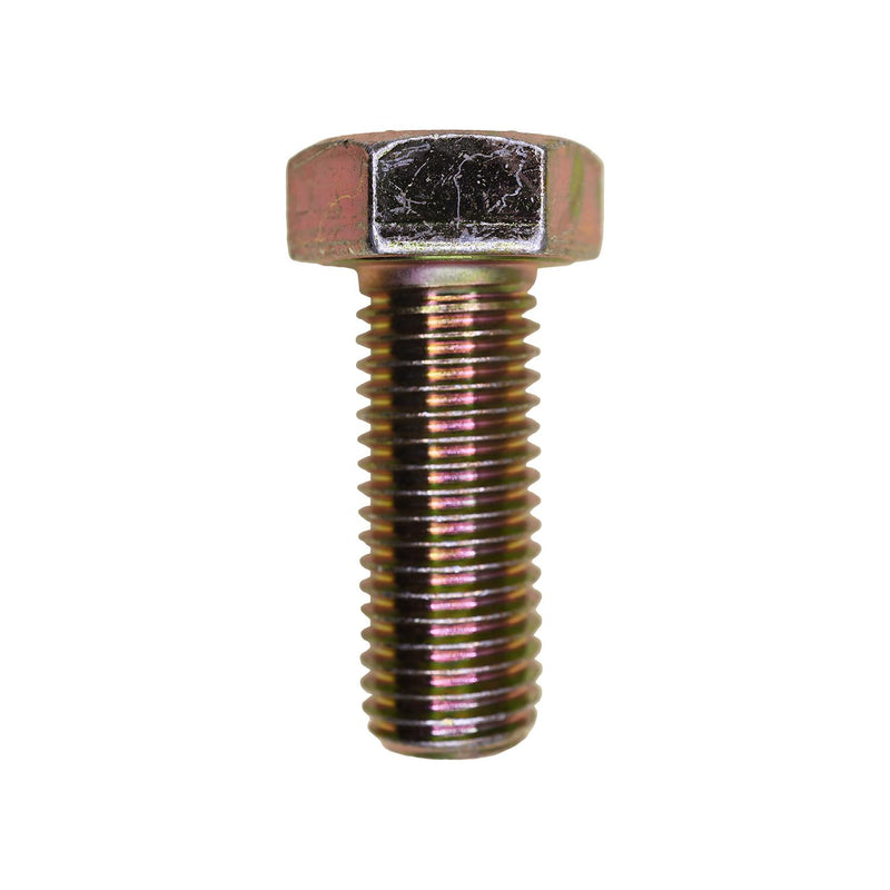 3/4"-10x2" Hex Head Grade 8 Cap Screw Alloy, Yellow Zinc Dichromate
