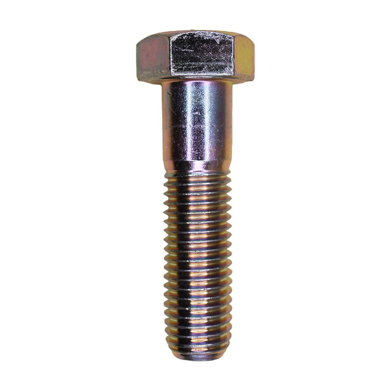 3/4"-10x3" Hex Head Grade 8 Cap Screw Alloy, Yellow Zinc Dichromate
