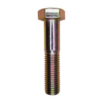 3/4"-10x3-1/2" Hex Head Grade 8 Cap Screw Alloy, Yellow Zinc Dichromate
