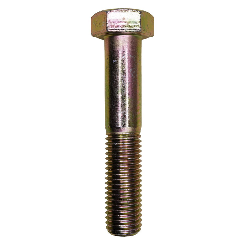 3/4"-10x4" Hex Head Grade 8 Cap Screw Alloy, Yellow Zinc Dichromate