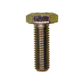 1/4"-28x3/4" Hex Head Grade 8 Cap Screw Alloy, Yellow Zinc Dichromate