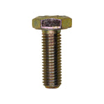 1/4"-28x3/4" Hex Head Grade 8 Cap Screw Alloy, Yellow Zinc Dichromate