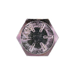 1/4"-28x1-1/2" Hex Head Grade 8 Cap Screw Alloy, Yellow Zinc Dichromate