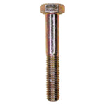 5/16"-24x2" Hex Head Grade 8 Cap Screw Alloy, Yellow Zinc Dichromate