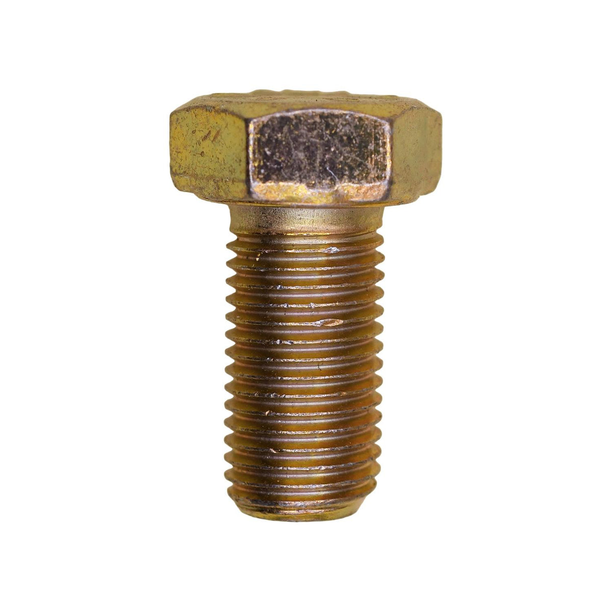 3/8"-24x3/4" Hex Head Grade 8 Cap Screw Alloy, Yellow Zinc Dichromate