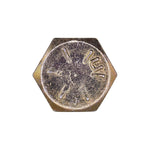 3/8"-24x3/4" Hex Head Grade 8 Cap Screw Alloy, Yellow Zinc Dichromate