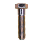 3/8"-24x1-1/2" Hex Head Grade 8 Cap Screw Alloy, Yellow Zinc Dichromate