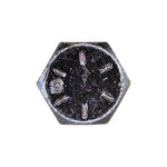 3/8"-24x1-1/2" Hex Head Grade 8 Cap Screw Alloy, Yellow Zinc Dichromate