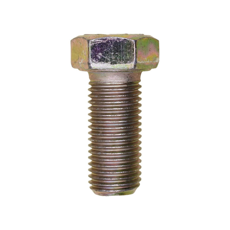 7/16"-20x1" Hex Head Grade 8 Cap Screw Alloy, Yellow Zinc Dichromate