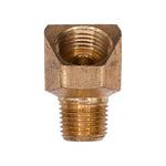 1/8" Brass 45 Degree Inverted Flare To Male Pipe Adapter