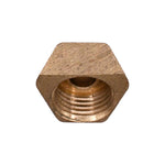 1/8" Brass 45 Degree Inverted Flare To Male Pipe Adapter