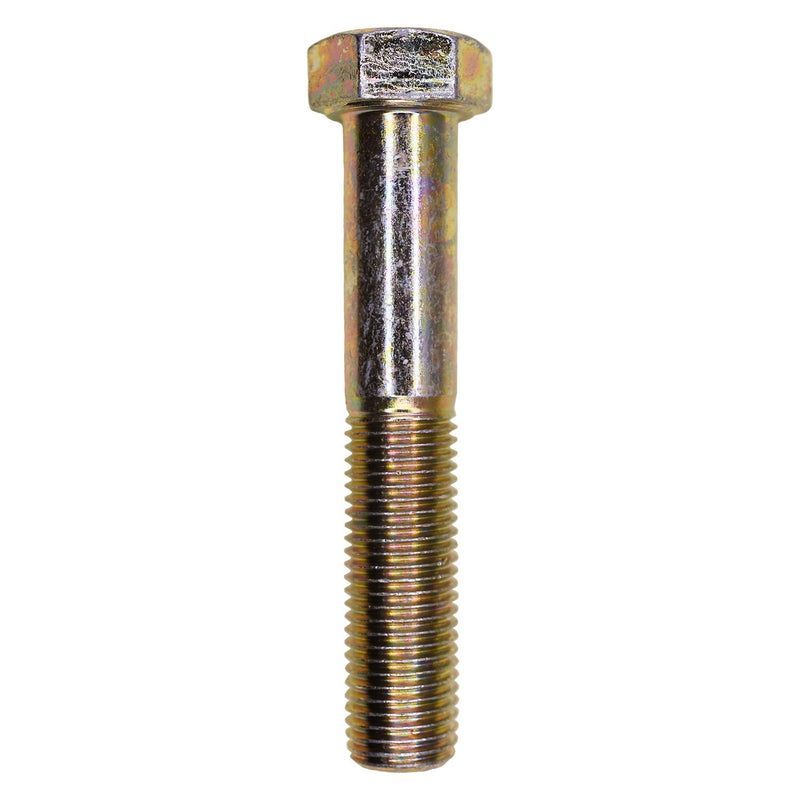 7/16"-20x2-1/2" Hex Head Grade 8 Cap Screw Alloy, Yellow Zinc Dichromate