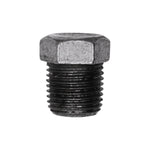 1/8"-27 Pipe Plug Hex Head, Plain