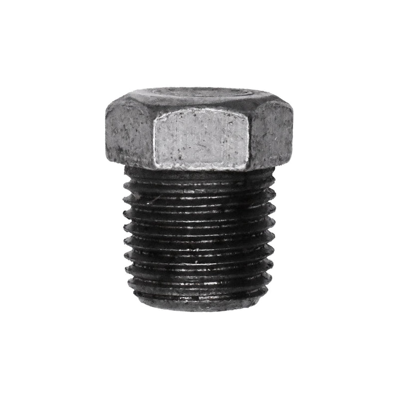 1/8"-27 Pipe Plug Hex Head, Plain