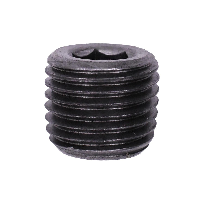 1/4"-18 Pipe Plug Hex Socket Head, Plain