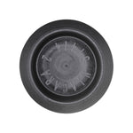1-1/4" Polyethylene Plastic Plug Button with Depressed Center Hole, 1-5/8" Head