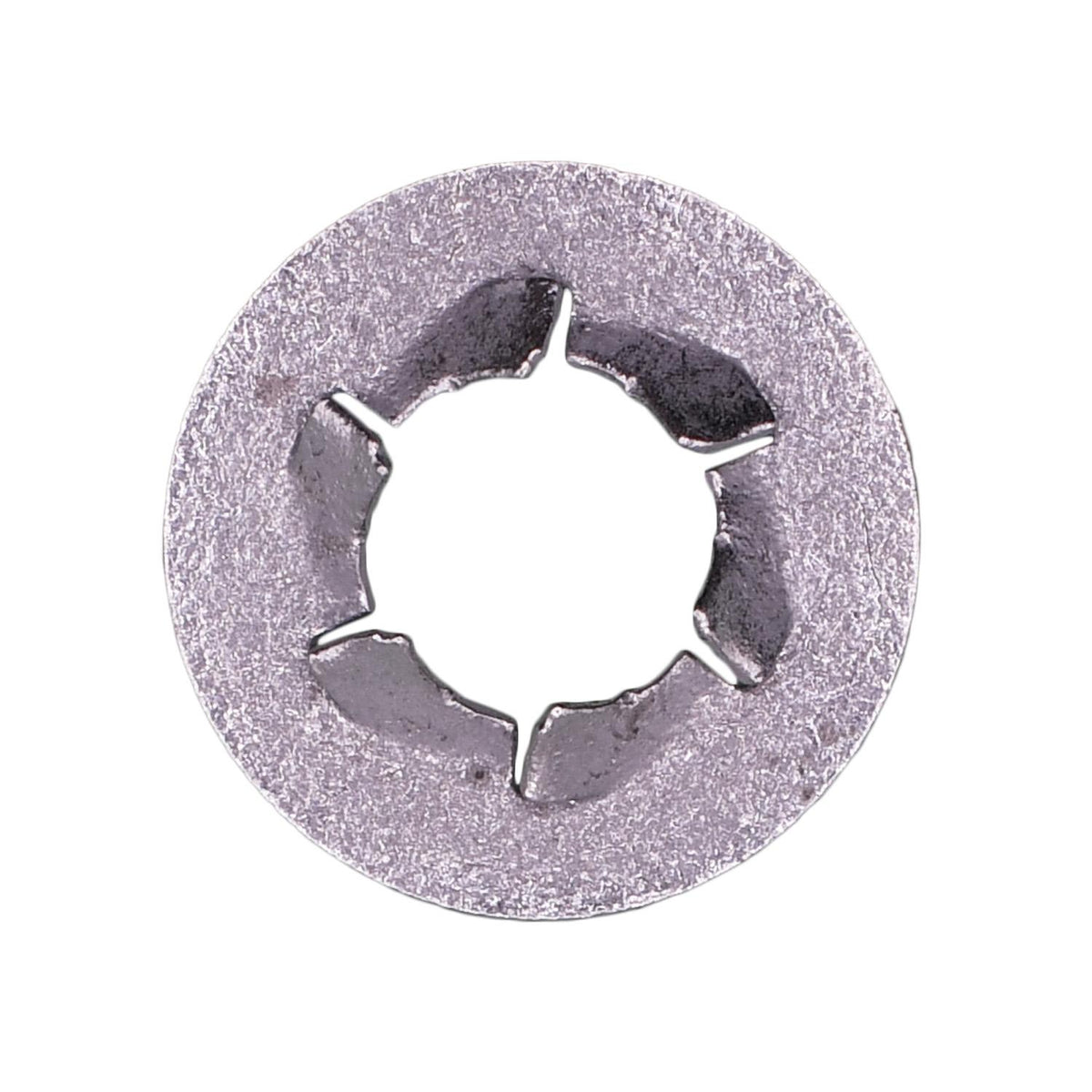 3/8" Pushnut Bolt Retainer Bolt, Zinc, 25/32"