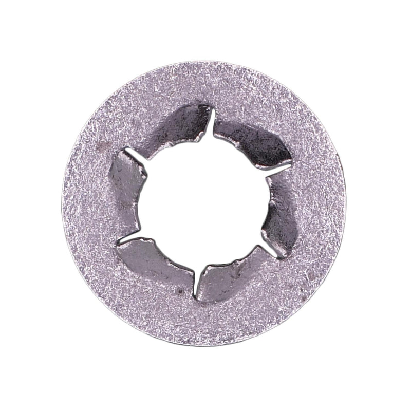 3/8" Pushnut Bolt Retainer Bolt, Zinc, 25/32"