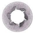 7/16" Pushnut Bolt Retainer Bolt, Zinc
