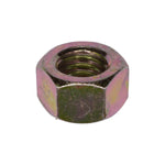 3/8"-16 High Alloy Grade 8 Hex Nut, Yellow Zinc Chromate