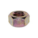 7/16"-14 High Alloy Grade 8 Hex Nut, Yellow Zinc Chromate