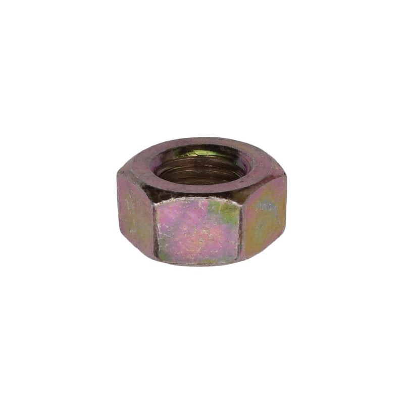 5/16"-24 High Alloy Grade 8 Hex Nut, Yellow Zinc Chromate