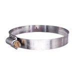 1-5/8" 300 Stainless Steel Band & Saddle, Steel Screw Hose Clamps, Plated Screw & Housing