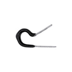 1/4" Closed Clamp Small Galvanized Vinyl Coated