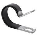 5/8" Closed Clamp Small Galvanized Vinyl Coated