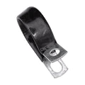 7/8" Closed Clamp Small Galvanized Vinyl Coated