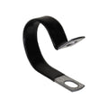 1" Closed Clamp Small Galvanized Vinyl Coated