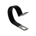 1" Closed Clamp Small Galvanized Vinyl Coated