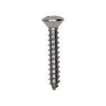 #8x1" Phillips Oval Head Tapping Screw Grade, Type A/AB