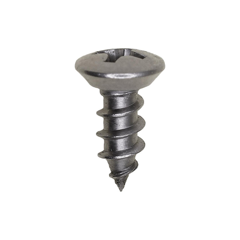 #10x1/2" Phillips Oval Head Tapping Screw Grade, Type A/AB