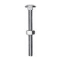 1/4"x3" Carriage Bolt, Zinc