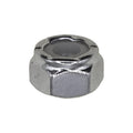 #10-32 Nylon Insert Hex Stop Nut, Zinc