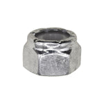 #10-24 Nylon Insert Hex Stop Nut, Zinc