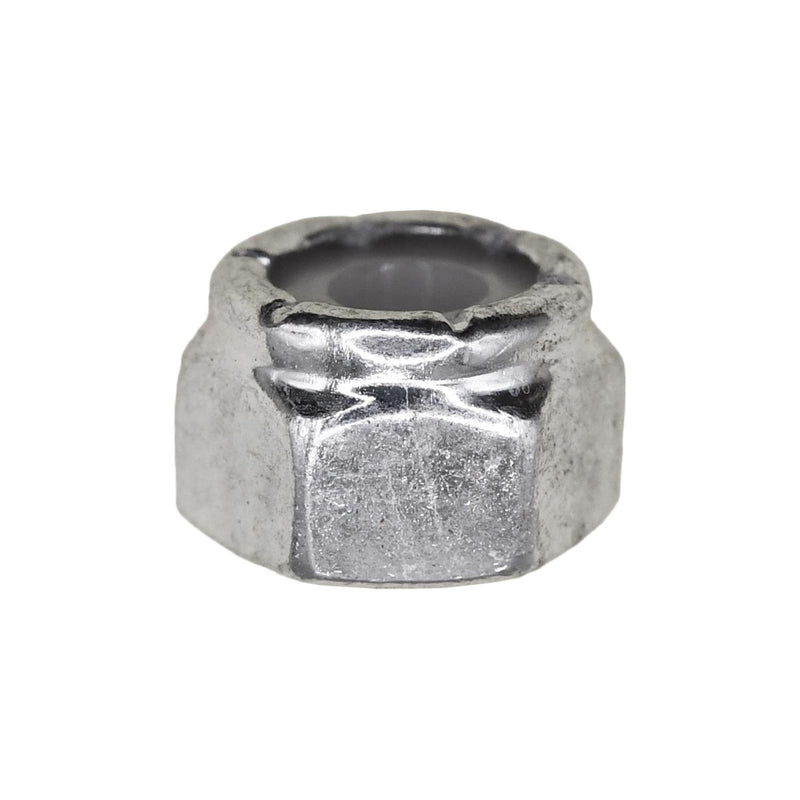 #10-24 Nylon Insert Hex Stop Nut, Zinc