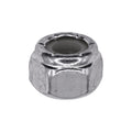 1/4"-20 Nylon Insert Hex Stop Nut, Zinc