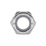 5/16"-18 Nylon Insert Hex Stop Nut, Zinc