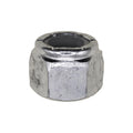 3/8"-16 Nylon Insert Hex Stop Nut, Zinc