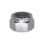 7/16"-14 Nylon Insert Hex Stop Nut, Zinc