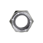 7/16"-14 Nylon Insert Hex Stop Nut, Zinc