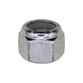 1/2"-13 Nylon Insert Hex Stop Nut, Zinc