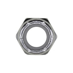 1/2"-13 Nylon Insert Hex Stop Nut, Zinc